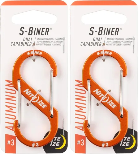 Vista 8 de Nite IZE S-Biner Doble Mosquetón Aluminio
