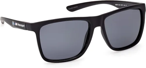 Vista 9 de BMW MOTORSPORT - Lentes de sol para hombre, color negro, Mate negro
