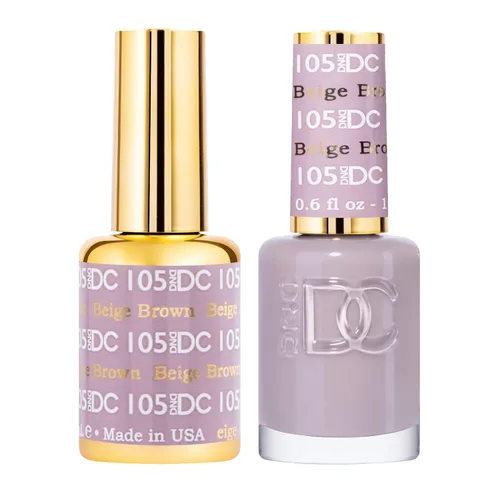 Vista 12 de DND - Juego de esmaltes de gel, colección beige nude, esmalte de gel UV/LED y esmalte de uñas secado al aire, dúo de esmalte a juego sin astillas