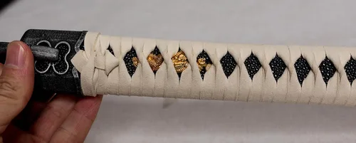 Vista 3 de Espada katana hecha a mano, Sekiro Shadows Die Twice Cosplay, espada samurai japonesa real (espada completa), Catanas Japonesas Reales