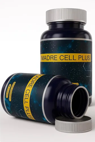 Vista 2 de Madre Cell Plus - Célula madre hecha de AFA más puro, algas azules y verdes sin gluten - 60 cápsulas Pack 2 Frascos