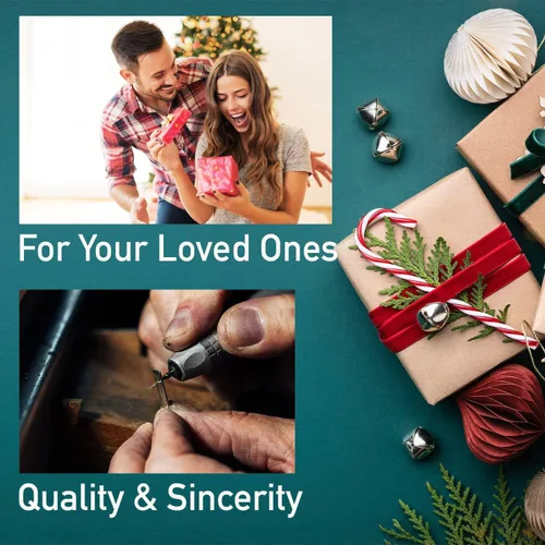 Vista 5 de Colección de collares de Navidad navideños para mujer, chapado en metal con monedas doradas, plata y perlas, joyería de moda multiestilo