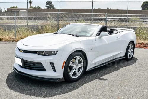 Vista 2 de Repuesto para modelos Chevrolet Camaro LT LS RS SS 2016 Par de extensión de panel basculante de falda lateral estilo EOS T6