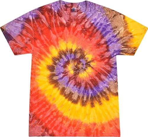 Vista 29 de Colortone Camisetas Tie Dye para Hombre y Mujer - Camisetas de manga corta unisex Tie-Dye para adultos Acadia