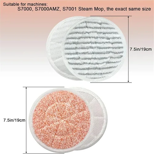 Vista 5 de Steam Mop Pads，Compatible with Shark Vacuum Cleaner