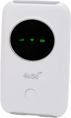 Vista 5 de Drfeify Enrutador portátil, punto de acceso móvil WiFi 4G LTE, velocidad de 300 Mbps, ranura para tarjeta SIM, para viajes y negocios