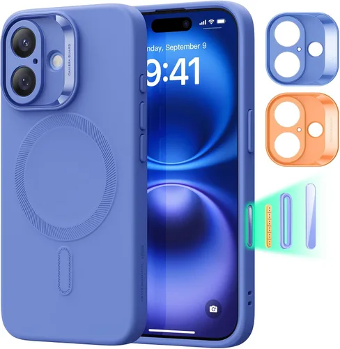 Vista 28 de ESR Funda para iPhone 11, compatible con MagSafe, protección de grado militar a prueba de golpes, funda magnética para iPhone 11, funda híbrida