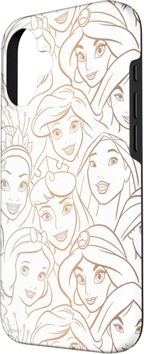 Vista 2 de Funda con estampado grande para iPhone 16 Disney Princess Dream