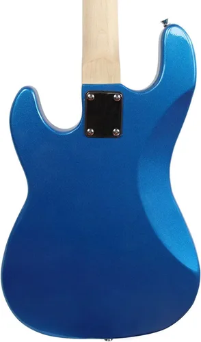 Vista 5 de Stedman Beginner Series paquete de guitarra bajo con amplificador de 15 vatios, bolsa de ejercicio, cable de instrumento, correa, cuerdas, púas