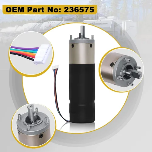 Vista 4 de 236575, motor deslizante en pared para RV compatible con el sistema deslizante en pared Lippert Schwintek, conjunto de motor IG-42 de 10 mm, motor