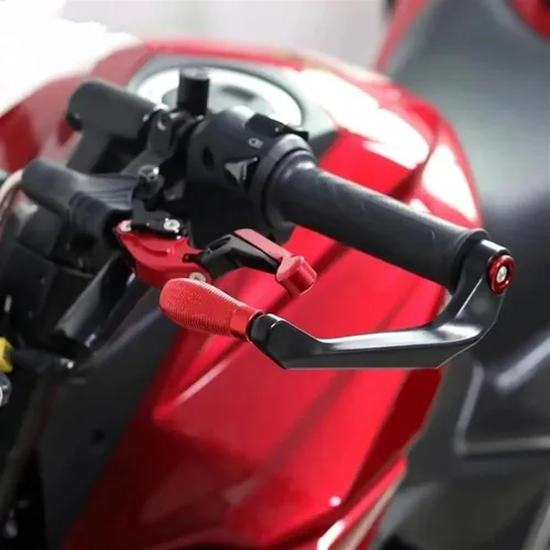 Vista 4 de for Suzuki DL1000 V-Strom 2002-2016 Motorcycle 7/8" 22mm Universal Handlebar Grips Guard Brake Clutch Levers Guard Protector (Color : Grey)