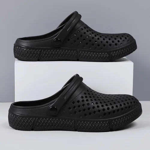 Vista 7 de Zuecos de jardín para mujer, zapatos informales, sandalias de playa, antideslizantes, para piscina, para el agua, para el hogar, calzado de verano