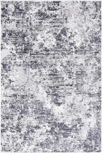 Vista 36 de SAFAVIEH Amelia Collection ALA705H - Alfombra de área de 2 pies 2 pulgadas x 4 pies, carbón y marfil, diseño abstracto moderno, no desprende pelusa
