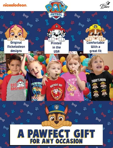 Vista 2 de Nickelodeon Paw Patrol 2nd Birthday Skye - Camiseta ajustada para niña