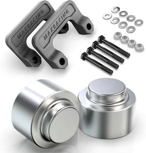 Vista 9 de Maxracing Kit de nivelación frontal de 2 pulgadas compatible con Chevy Avalanche Silverado Suburban 1500 Tahoe Sierra Yukon XL1500 2007-2026