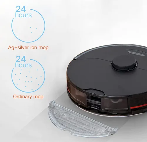 Vista 6 de Almohadillas de repuesto para trapeador de vacío para Roborock MaxV/S7 MaxV Plus/S7 MaxV Ultra/S7/S7+ reutilizable para suelos duros, almohadillas