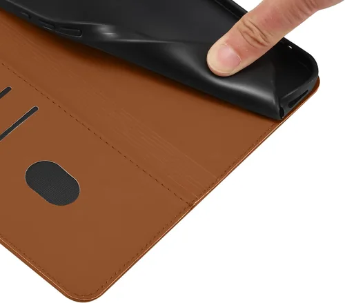 Vista 6 de bojioderf Funda de piel sintética compatible con Nothing CMF Phone 1, compatible con Nothing CMF Phone 1, cierre magnético, soporte para tarjetas