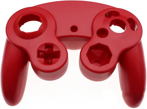 Vista 2 de Carcasa de repuesto para NGC Gamecube Controller Juegos Handle Funda protectora rojo