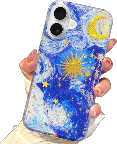 Vista 17 de I-MGAE-IN-AR Funda compacta para iPhone 12 Pro, diseño colorido de flores iridiscentes, holográfica, brillante, bonita funda para iPhone 12