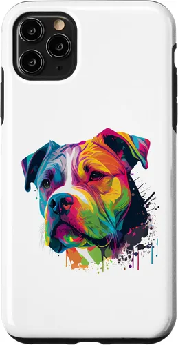 Vista 13 de Colorful American Bulldog American Bully Men Women Case for iPhone 17