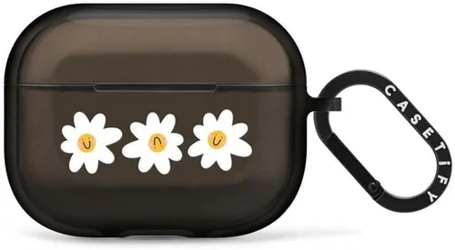 Vista 20 de CASETiFY Impact Airpods Pro (3ª) - Funda con anillo, color negro