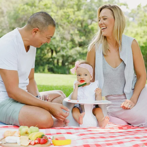 Vista 4 de BUMBO Play Tray – Bandeja de alimentación y Play superficie para asiento Bumbo Floor