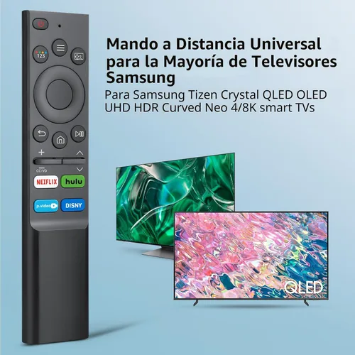 Vista 2 de 【Paquete de 2】 Reemplazo universal para Samsung-Smart-TV, control remoto para todos los televisores Samsung 2016-2026