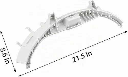 Vista 6 de WE49X20697 Kit de rodamientos de secadora compatible con GE Dryer Fix Noise