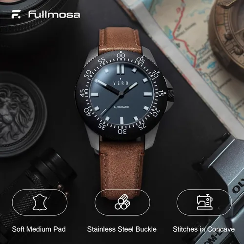 Vista 12 de Fullmosa Correa de reloj de liberación rápida de 0.866 in, 0.787 in y 0.709 in, bandas de cuero bruñido para Samsung Galaxy Watch/Garmin Watch