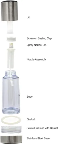 Vista 5 de Norpro Pulverizador de acero inoxidable/Mister