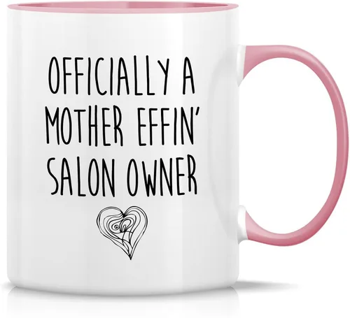 Vista 17 de Retreez Taza divertida – Taza de café de cerámica de 11 onzas con texto en inglés "I Make People Beautiful Hairstylist Hairdresser" de 11 onzas