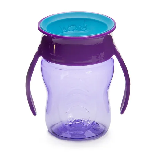 Vista 8 de Wow Cup for Baby 360 Trainer - Vaso para sorber, azul, 7 oz / 7.0 fl oz