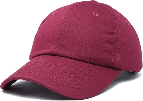 Vista 37 de DALIX Gorra plana de algodón, color marrón, náutico, rosa, rojo o blanco, para niños o jóvenes