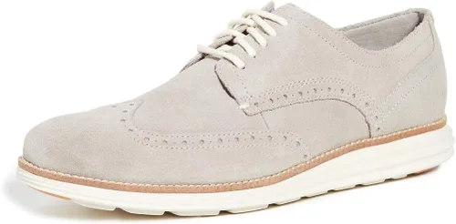 Vista 21 de Cole Haan Men's OriginalGrand Shortwing Oxford Negro Cuero/Blanco
