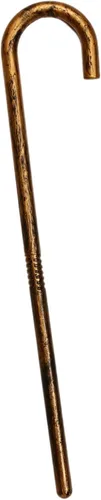 Vista 10 de Freebily Disfraz retro de Halloween Prop Cane Character Play Silver a