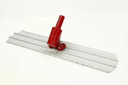Vista 3 de Bull Herramientas de flotador de hormigón 35 x 8 "Red Round End Titanio-magnesio Aleación Hand Float Machine Concrete Cement Surface Smoothing Tool