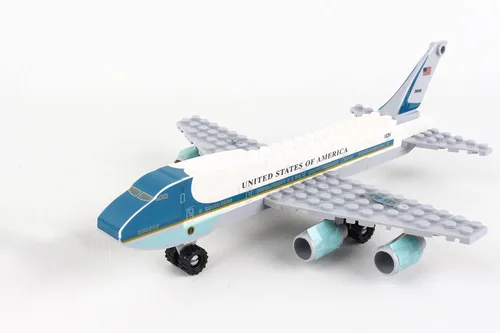 Vista 3 de Air Force One - Juego de construcción (55 piezas)