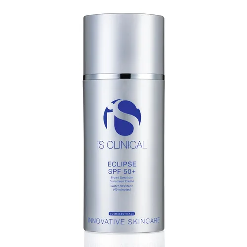 Vista 7 de iS CLINICAL Eclipse SPF 50+ Protector solar, protector solar teñido de óxido de zinc, crema solar ultra transparente no grasa con acabado mate