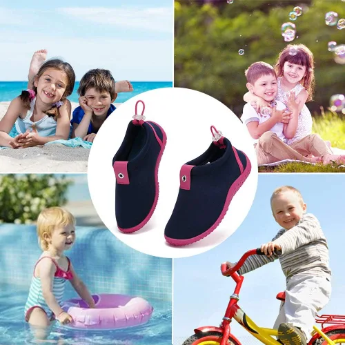 Vista 6 de CIOR - Zapatos acuáticos para niños pequeños, para piscina, playa, deportes, de secado rápido, zapatos atléticos para niñas y niños