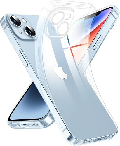 Vista 851 de Supdeal Funda cristalina transparente para iPhone 11, [No se amarillea] [Protección de la cámara] [Probado contra caídas de grado militar] Funda