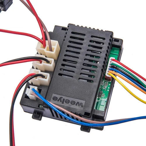 Vista 4 de Juego completo de arnés modificado para niños de 12 V, juego completo de cables de placa de circuito de control remoto, caja de cambios, utilizado