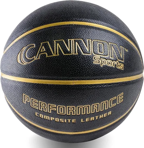 Vista 2 de Cannon Sports Baloncesto de cuero compuesto para juegos de equipo y entrenamiento, tamaño oficial de 7 a 29.5 pulgadas, baloncesto masculino