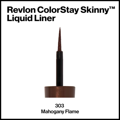 Vista 5 de Delineador líquido Skinny de Revlon ColorStay, 0.08 onzas líquidas