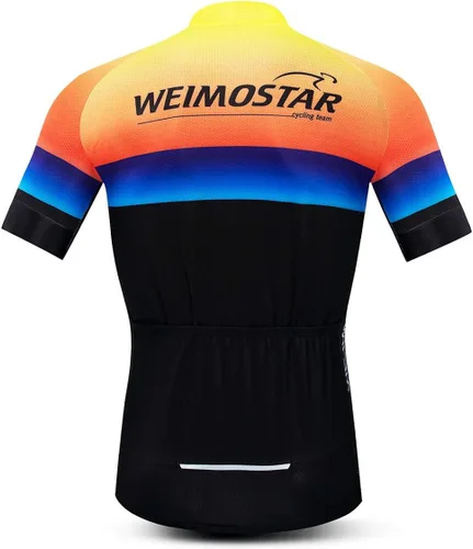 Vista 2 de Bicicleta Jersey hombres Ciclismo Jersey Bicicletas top transpirable verano ropa