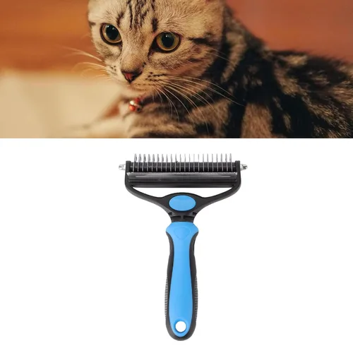Vista 5 de Pet Grooming Kit with Dematting Comb Nail Clipper File for Long