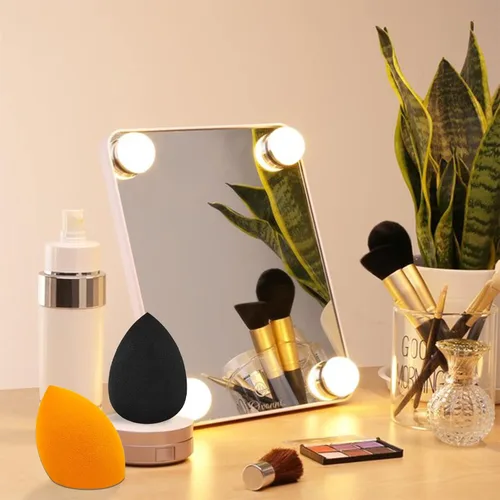 Vista 6 de 12 piezas de set de esponjas de maquillaje profesional, esponjas suaves y sin látex para aplicar maquillaje en la cara, esponjas cosméticas 12