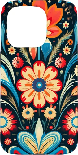 Vista 14 de Polish Folk Art Flower Pattern Poland Case for iPhone 17