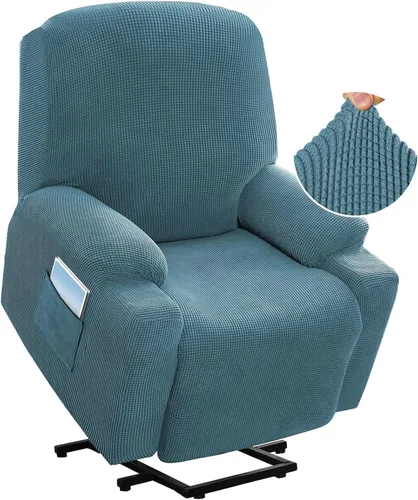 Vista 17 de H.VERSAILTEX - Funda elástica para sofá reclinable, funda para silla reclinable eléctrica de elevación de potencia, funda para silla reclinable