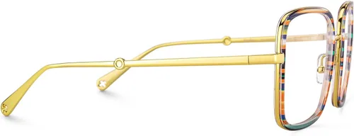 Vista 6 de VOOGLAM Gafas cuadradas con bloqueo de luz azul para mujer, antifatiga ocular, gafas de computadora UV Jace