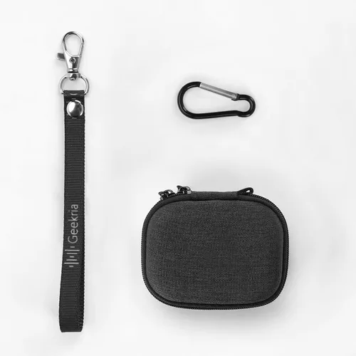 Vista 5 de Geekria Shield - Funda para auriculares compatible con Samsung Galaxy Buds3 FE/Pro, Galaxy Buds 2, bolsa de transporte de viaje de repuesto